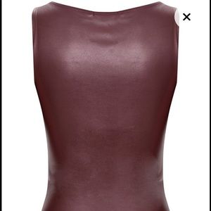 Tops - Prettylittlething Burgundy TBar Bodysuit Tops - Prettylittlething Burgundy TBar Bodysuit